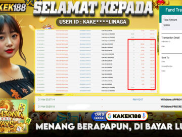 KAKEK188 di Game Slot Mahjong Ways RP.5.000.000 LUNAS bukti-3