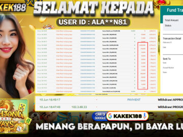 KAKEK188 di Game Slot Mahjong Ways RP.7.000.000 LUNAS bukti-45